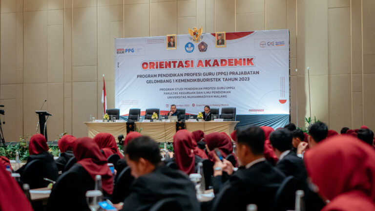 Sebanyak 310 Mahasiswa PPG Prajab Fakultas Keguruan dan Ilmu Pendidikan UMM Ikuti Orientasi Mahasiswa Baru