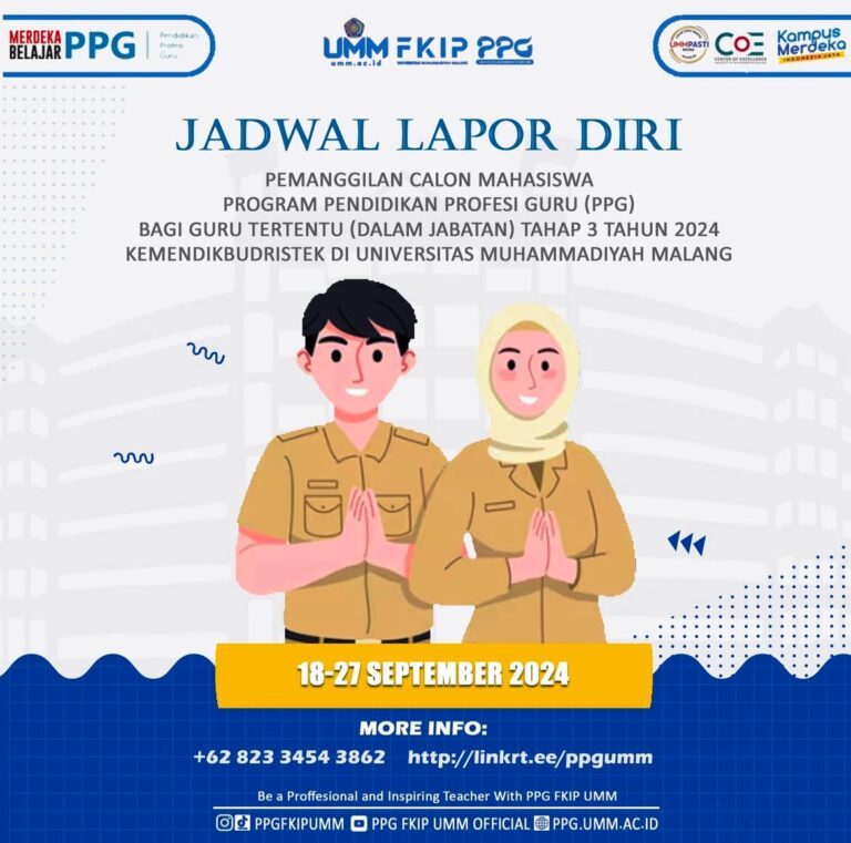 PEMANGGILAN CALON MAHASISWA PROGRAM PENDIDIKAN PROFESI GURU (PPG) DALAM JABATAN ANGKATAN III TAHUN 2023 KEMENDIBUDRISRTEK