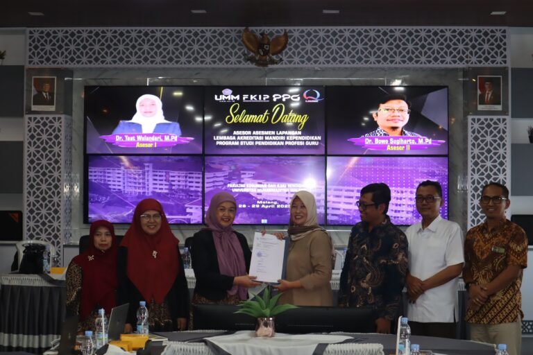 ASESMEN LAPANGAN PPG FKIP UNIVERSITAS MUHAMMADIYAH MALANG BERLANGSUNG LANCAR