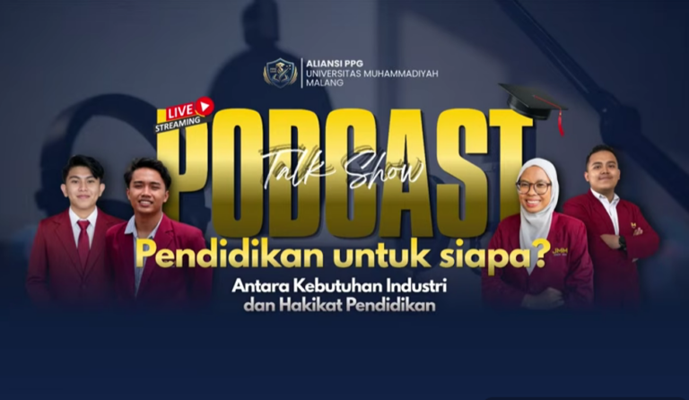 AI, Moral, dan Krisis Guru: Podcast PPG UMM Warnai Hari Pendidikan Nasional 2026